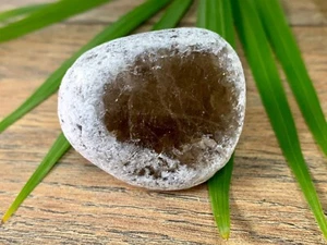 Smoky Quartz Ema Egg Crystal Quartz Specimen Window Seer Meditation Stone Reiki - Picture 1 of 9