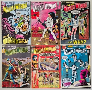 Wonder Woman DC Comics #186, 189, 191, 192, 198, 203 Bronze Age Lot-6 - Picture 1 of 14