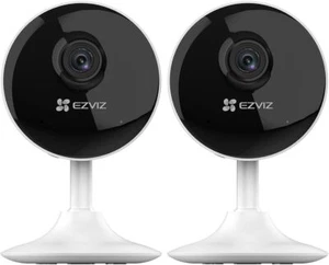 EZVIZ C1C 2er Pack Mini Indoor Überwachungskamera kabellos mit App, 1080P Wifi - Bild 1 von 6