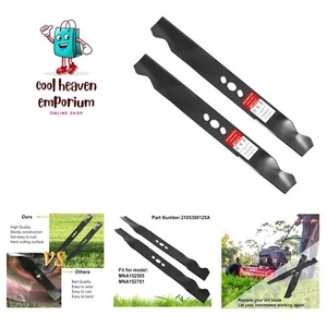 Long-Lasting 20 Inch Lawn Mower Blades - Compatible with Hyper Tough Models - Picture 1 of 8