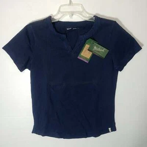 Woolrich Womens Split Neck Tee Shirt - Size XS - Pre-owned - BEL8LZ - Imagen 1 de 8