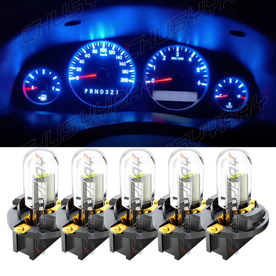 Cuadro de instrumentos medidor azul hielo luz LED para camioneta Ford Ranger 95-03 Foto 1 de 4