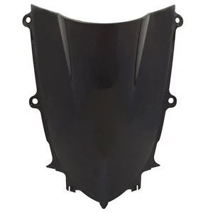Double Bubble Windscreen Windshield Fly Shield Smoke For 2017-2019 YAMAHA YZF R6 - Picture 1 of 6