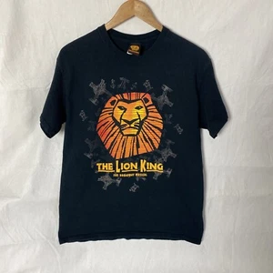 The Lion King Broadway Musical Size Youth Medium T Shirt Disney Black Cotton - Picture 1 of 7
