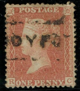 1854 1d Rosso SG24 C3 Pl 6 RC Raro Scozzese Locale 'SANDYFORD' Buono Usato - Foto 1 di 1