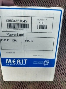 Merit 08834161045 Powerlock Grinder Pads - Partial Box - Picture 1 of 3