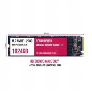 M.2 NVMe 2280 SSD 128GB 256G 512GB 1TB PCIe Internal Solid State Drive lot - Picture 1 of 7