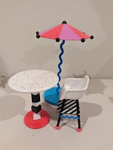 LOL Surprise Doll House Mansion Furniture Outdoor Furniture Chair Umbrella