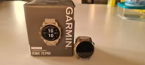 orologio garmin Fenix 7S Pro Solar Sapphire - Foto 1 di 7