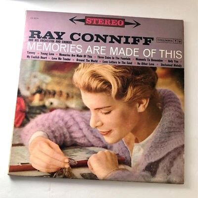 RAY CONNIFF Memories Are Made of This Vinyl LP Record CS 8374 Tested - Image 1 of 4