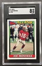 1991 Topps - #73 Joe Montana SGC Graded 8 NM🔥🔥🔥Many More🔥🔥🔥fb2