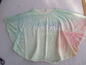 H&M Waimea Bay blue Hawaii Beach Park T-Shirt Sz 10-12Y - Picture 1 of 5