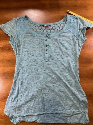 Camiseta mujer Unionbay manga gorra azul mediana #1037 Foto 1 de 4