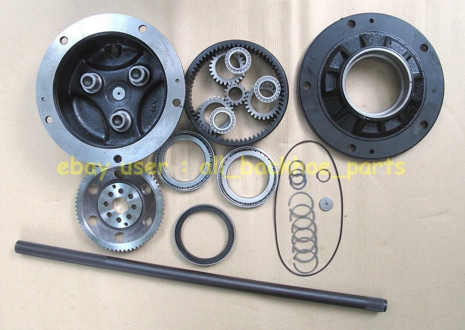 JCB PARTS - HUB ASSEMBLY REPAIR KIT FOR VARIOUS JCB MODELS WITH AXLE SHAFT - Image 1 of 1