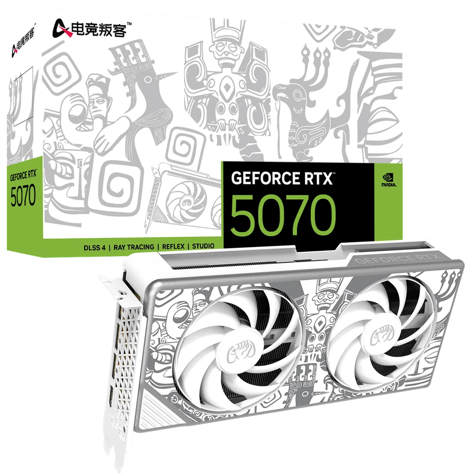 Inno3D  AX GAMING RTX 5070 X2W OC 12GB GDDR7 Graphics card - Image 1 of 4