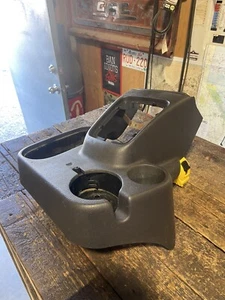 1998 - 2002 DODGE RAM 1500 2500 3500 DARK GREY SHIFTER SURROUND FLOOR CONSOLE - Picture 1 of 9