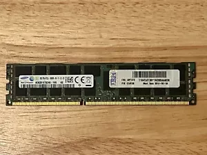 Gently Used Samsung/IBM 8GB, PC3L-10600R-09-11-E2-D3 Dimm - Picture 1 of 4