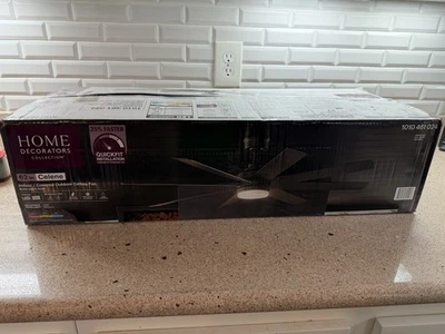 Home Decorators Collection Celene 62 In. LED Indoor/Outdoor Ceiling Fan w/Remote - Image 1 of 3