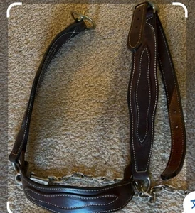Vintage Leder Kuhhalfter und Leine Markenlos - Bild 1 von 4