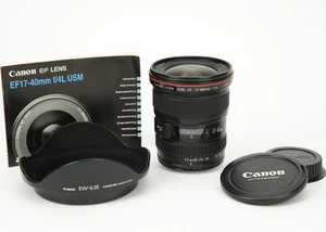Canon EF 17-40mm f/4L USM EF-Mount Wide-Angle zoom Lens / Full-Frame Format - Picture 1 of 8