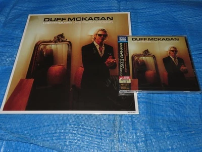 Duff McKagan Lighthouse Live From London BSCD2 + Blu-ray JAPAN + PROMO BIG COVER Foto 1 de 2