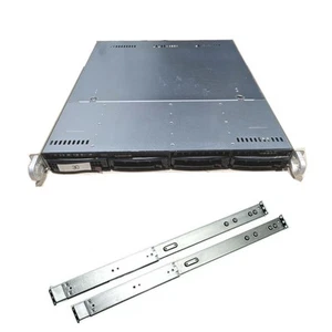 Supermicro SC813M X7SBL 1U Server Intel Core 2 Duo E7500 @2.93GHz 2GB RAM 2TB... - Picture 1 of 2