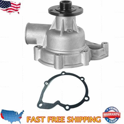 Engine Water Pump w/Gasket For BMW 535i 735i M5 M6  L6-3.0L 3.2L 3.5L  1971-1993 - Image 1 of 4