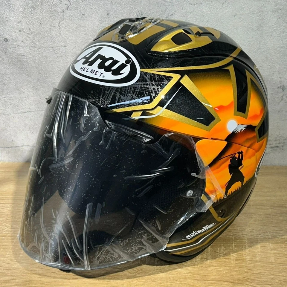 Casco Arai VZ-RAM Samurai Cara Abierta L 59-60 cm Snell Aprobado por JIS Modelo Japón Foto 1 de 4