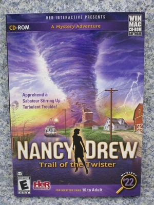 Videojuego PC Nancy Drew Trail of the Twister 2010 NUEVO PRECINTADO Foto 1 de 2