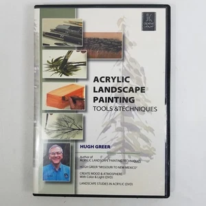 Acryl Landschaft Malerei Hugh Greer Werkzeuge & Techniken DVD Kunst Anleitung - Bild 1 von 3