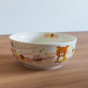 Raro cuenco de cerámica para dulces Rilakkuma - versión para pastel - Joshin 2013 no a la venta - Imagen 1 de 17