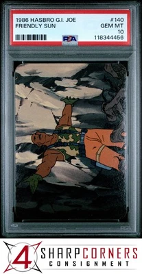 1986 HASBRO G.I. JOE #140 FRIENDLY SUN POP 1 PSA 10 - Image 1 of 3