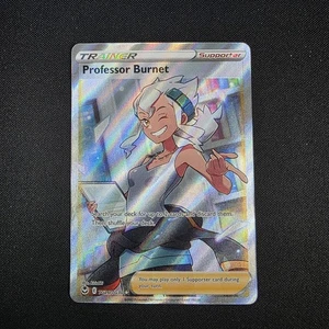 Professor Burnet TG26/TG30 Entrenador Galería Casco Arte Holo Plata Tempestad Pokémon - Imagen 1 de 2