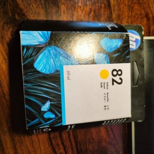 CARTUCCIA ORIGINALE   HP    82   GIALLO    HP Designjet 800ps   C4913A - Foto 1 di 2
