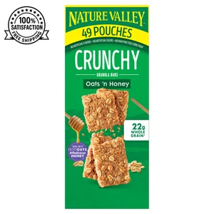 Barra de granola crujiente, miel de avena 'N, 1,49 OZ, 49 unidades - Imagen 1 de 12