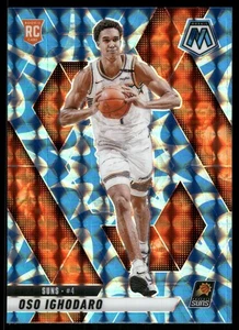 2024-25 Panini Mosaic #221 Oso Ighodaro Reactive Blue Mosaic Phoenix Suns Rookie - Picture 1 of 2