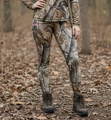 Under Armour Mujer Realtree Camuflaje Control de Olores Exterior Caza Leggings Pequeños Foto 1 de 4