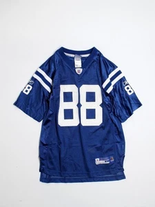 Boy Youth Indianappolis Colts #88 Marvin Harrison Football Jersey Size L 14/16 - Picture 1 of 2
