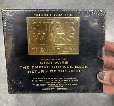 Star Wars Music From The Trilogy 3 CD Set - New/Sealed - Image 1 of 3