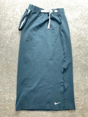Nike Sportswear Long Skirt Medium Greenish Gray Belt Tech Pack Midi Slit - Image 1 of 4