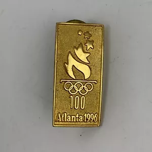 Olympiade 100 Atlanta 1995 Pin Back - Bild 1 von 2