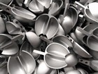 18 pieces aluminum spoon for pelton turbine water wheel / 70 mm & 2.75 inch