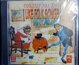 Country for Kids Vol. 1 - I Like Folk Songs (CD, 1994, Country Music Heritage) - Imagen 1 de 2