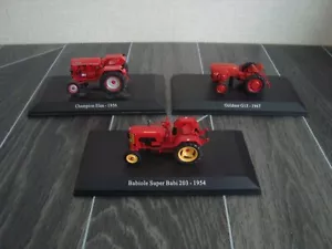 3 Diecast Tractor Hachette 1/43 Scale Champion Elan / Guldner G15 / Babiole Supe - Picture 1 of 4