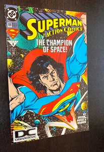 ACTION COMICS #696 (DC Comics 1993) -- Limited DC UNIVERSE LOGO VARIANT -- NM- - Picture 1 of 1