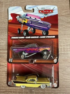 Disney-Pixar-Cars Hydraulic Ramone Purple & Nicky B Lot of 2 - Picture 1 of 3