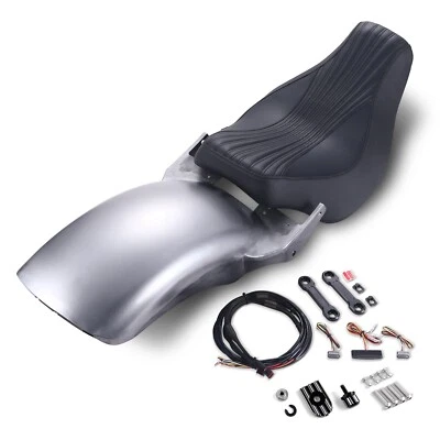 Guardabarros trasero guardabarros cojín de asiento individual para Harley Softail Low Rider 2018-2024 Foto 1 de 4