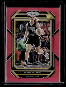 2023 Panini Prizm WNBA #150 Ivana Dojkic Red #/199 - Picture 1 of 2