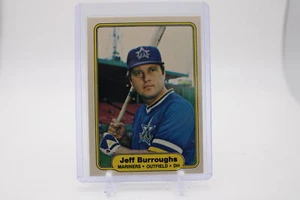 1982 Fleer #506 Jeff Burroughs - Picture 1 of 2
