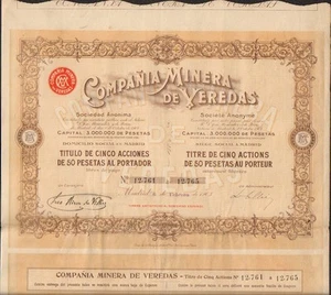 Compana Minera de VEREDAS (ESPAGNE) (J) - Picture 1 of 1
